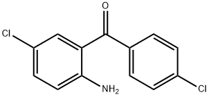 Methanone, (2-amino-5-chlorophenyl)(4-chlorophenyl)- 化学構造式