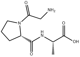 H-GLY-PRO-ALA-OH 结构式