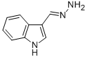 3-(HYDRAZONOMETHYL)-1H-INDOLE 化学構造式