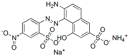 83721-57-7 ammonium sodium 6-amino-4-hydroxy-5-[(4-nitro-2-sulphonatophenyl)azo]naphthalene-2-sulphonate