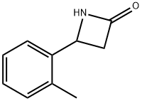 4-(2-METHYLPHENYL)-2-AZETIDINONE Structure