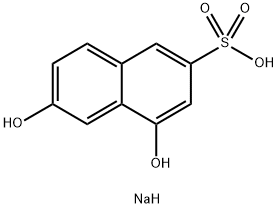 Sodium 2,8-dihydroxynaphthalene-6-sulfonate Structure