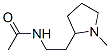 N-[2-(1-methylpyrrolidin-2-yl)ethyl]acetamide Structure