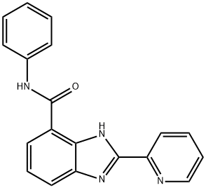 2-(Pyridin-2-yl)-N-phenyl-1H-benziMidazole-4-carboxaMide 化学構造式