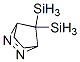 2,3-Diazabicyclo[2.2.1]hept-2-ene,  7,7-disilyl- 化学構造式