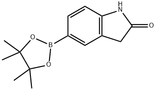 5-硼酸频那醇酯吲哚-2-酮,837392-64-0,结构式
