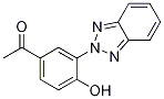 Ethanone, 1-[3-(2H-benzotriazol-2-yl)-4-hydroxyphenyl]- Struktur