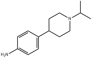 4-(1-ISOPROPYLPIPERIDIN-4-YL)ANILINE,837421-92-8,结构式