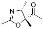 Ethanone, 1-(4,5-dihydro-2,4,5-trimethyl-5-oxazolyl)-, cis- (9CI)|
