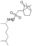 (1,5-dimethylhexyl)ammonium (1S)-2-oxobornane-10-sulphonate|(1,5-DIMETHYLHEXYL)AMMONIUM (1S)-2-OXOBORNANE-10-SULPHONATE