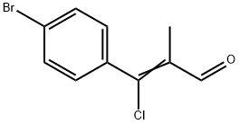 3-(4-bromophenyl)-3-chloromethacrylaldehyde,83783-50-0,结构式