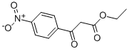 4-ニトロベンゾイル酢酸エチル 化学構造式