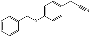 4-Benzyloxyphenylacetonitrile Struktur