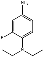 N1,N1-二乙基-2-氟苯-1,4-二胺 结构式