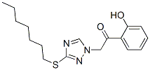 83803-39-8 2-[3-(heptylthio)-1H-1,2,4-triazol-1-yl]-1-(2-hydroxyphenyl)ethan-1-one