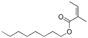 octyl 2-methylisocrotonate,83803-42-3,结构式