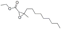 ethyl 3-methyl-3-nonyloxirane-2-carboxylate Structure
