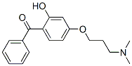 4-[3-(dimethylamino)propoxy]-2-hydroxybenzophenone,83803-90-1,结构式