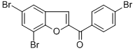 (4-BROMOPHENYL)(5,7-DIBROMO-1-BENZOFURAN-2-YL)METHANONE