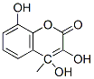 8-hydroxy-4-methyl-3,4-dihydroxycoumarin|