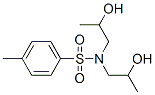 N,N-bis(2-hydroxypropyl)-p-toluenesulphonamide Struktur