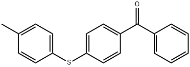 4-(4-Methylphenylthio)benzophenone Structure