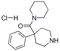1-[(4-phenylpiperidin-4-yl)carbonyl]piperidine monohydrochloride Structure