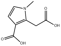 2-CARBOXYMETHYL-1-METHYLPYRROLE-3-CARBOXYLIC ACID|2-羧甲基-1-甲基吡咯-3-羧酸