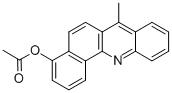 4-Acetoxy-7-methylbenz(c)acridine Structure