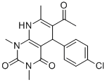 838845-69-5 6-ACETYL-5-(4-CHLOROPHENYL)-1,3,7-TRIMETHYL-5,8-DIHYDROPYRIDO[2,3-D]PYRIMIDINE-2,4(1H,3H)-DIONE