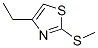 Thiazole,  4-ethyl-2-(methylthio)- Structure