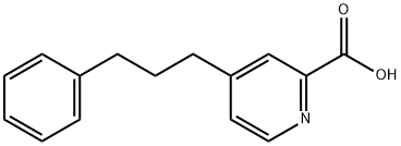 4-(3-phenylpropyl)pyridine-2-carboxylic acid,83898-21-9,结构式