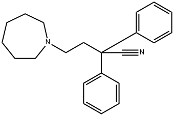 hexahydro-alpha,alpha-diphenyl-1H-azepine-1-butyronitrile Structure