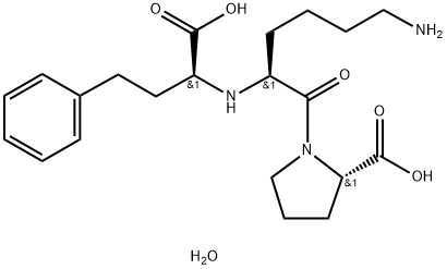 赖诺普利二水合物,83915-83-7,结构式