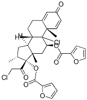 糠酸莫米松原料药,83919-23-7,结构式