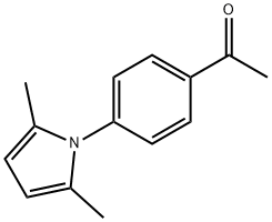 N-(4-ACETYLPHENYL)-2,5-DIMETHYLPYRROLE Struktur