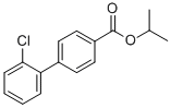 Isopropyl 2'-chloro-1,1'-biphenyl-4-carboxylate Structure