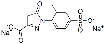 4,5-dihydro-1-(2-methyl-4-sulphophenyl)-5-oxo-1H-pyrazole-3-carboxylic acid, sodium salt,83949-48-8,结构式