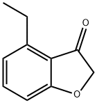 3(2H)-Benzofuranone,  4-ethyl- Struktur