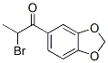 1-(benzo[d][1,3]dioxol-5-yl)-2-bromopropan-1-one Struktur