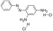 4-(phenylazo)benzene-1,3-diamine dihydrochloride Structure