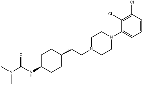 卡利拉嗪,839712-12-8,结构式