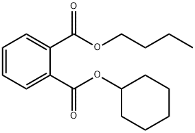 邻苯二甲酸丁基环己酯, 84-64-0, 结构式