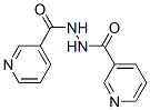 1,2-Bis[(3-pyridinyl)carbonyl]hydrazine Structure