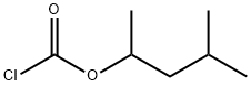4-甲基戊烷-2-基氯甲酸盐, 84000-72-6, 结构式