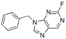 2-fluoro-9-benzylpurine Structure