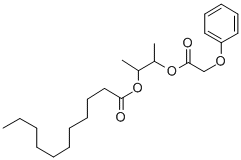 84006-72-4 1-Methyl-2-((phenoxyacetyl)oxy)propyl undecanoate