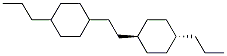 4-Propyl-[2-(trans-4-propylcyclohexyl)ethyl]cyclohexane Structure