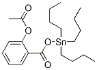 o-[[(tributylstannyl)oxy]carbonyl]phenyl acetate Struktur