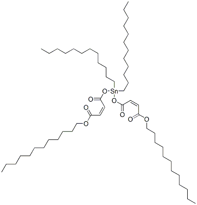 dodecyl (Z,Z)-6,6-didodecyl-4,8,11-trioxo-5,7,12-trioxa-6-stannatetracosa-2,9-dienoate,84029-72-1,结构式